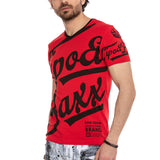CT635 T-shirt voor heren met coole merkfrontafdruk