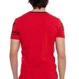CT635 T-shirt voor heren met coole merkfrontafdruk