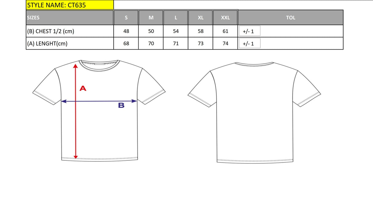 CT635 Herren T-Shirt mit coolem Marken-Frontprint