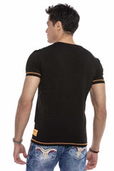 CT644 T-shirt voor heren met trendy frontprint