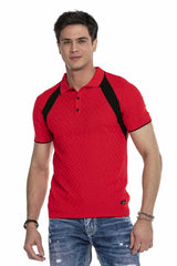 Polo para hombres CT652 con patrón sutil