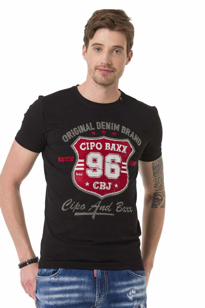 CT670 men's T-shirt with cool front print