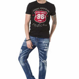 CT670 Herren T-Shirt mit coolem Frontprint