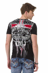 CT673 Camiseta para hombres  con gran impronta
