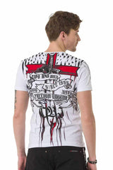 CT673 Camiseta para hombres  con gran impronta
