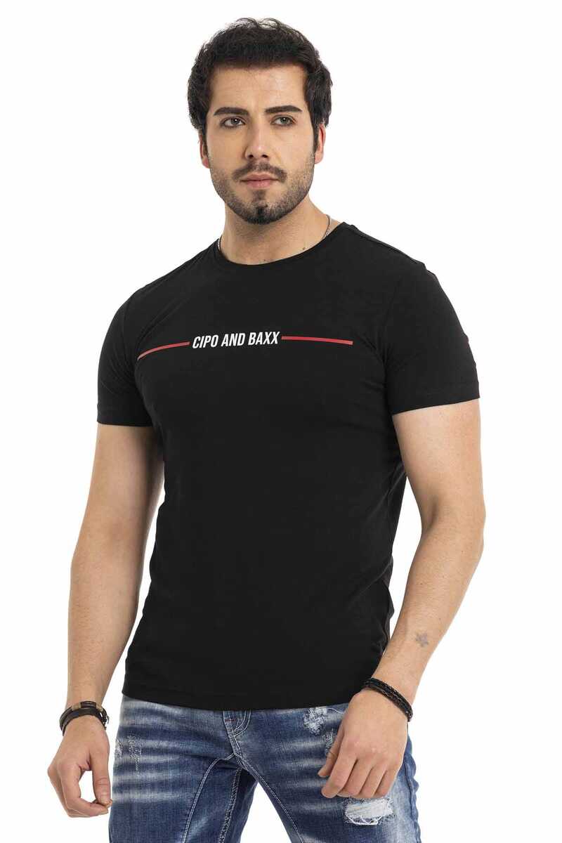 CT674 Camiseta para hombres  con estampado de marca genial