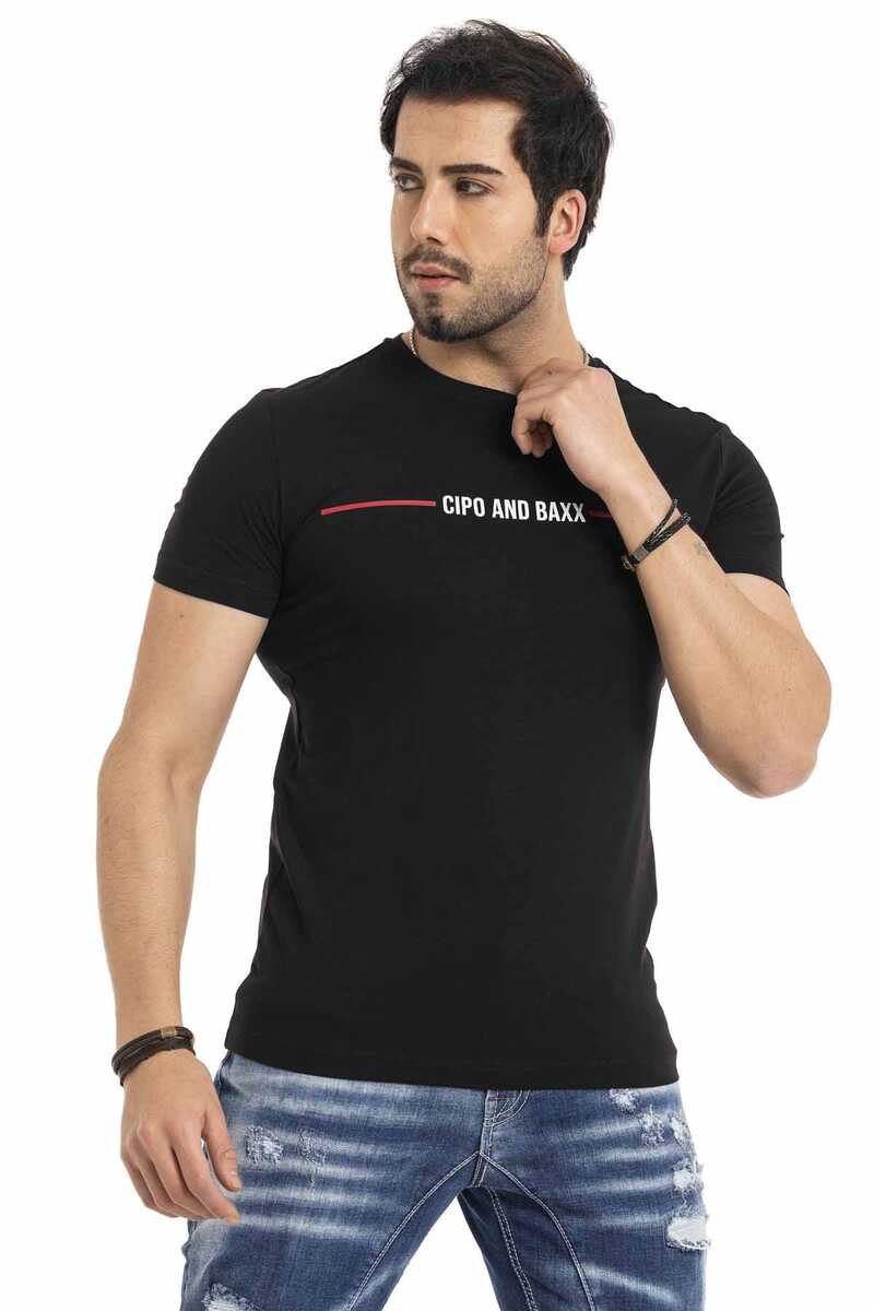 CT674 Camiseta para hombres  con estampado de marca genial