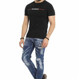 CT674 Herren T-Shirt mit coolem Markenprint