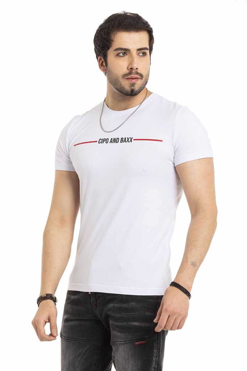 CT674 Camiseta para hombres  con estampado de marca genial