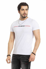 CT674 Camiseta para hombres  con estampado de marca genial