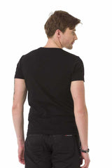 CT676 Camiseta para hombres  con un estampado frontal grande