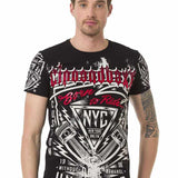 CT681 Camiseta para hombres  con gran impronta
