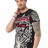 CT681 Camiseta para hombres  con gran impronta