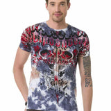CT685 Camiseta para hombres  con estampado frontal fresco