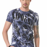 CT687 T-shirt da Uomo con Stampe