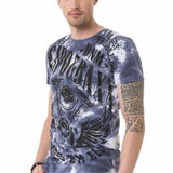 CT687 T-shirt da Uomo con Stampe