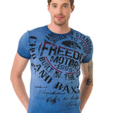 CT689 Herren T-Shirt mit großem Aufdruck
