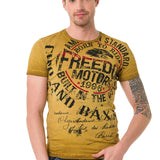 CT689 Herren T-Shirt mit großem Aufdruck