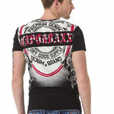 CT690 Camiseta  hombre con estampados fríos