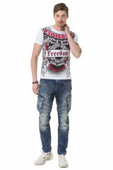 CT690 Herren T-Shirt mit coolen Prints