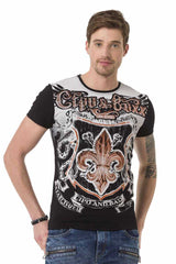 CT691 T-shirt voor heren met coole wapenafdrukken