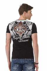CT691 T-shirt voor heren met coole wapenafdrukken