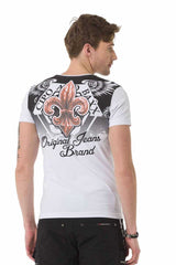 CT691 T-shirt voor heren met coole wapenafdrukken