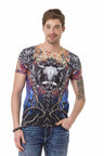 CT697 Camiseta para hombres  con fría redonda