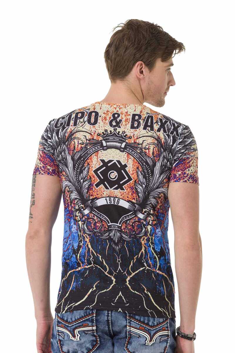 CT697 Camiseta para hombres  con fría redonda