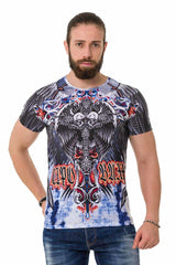 CT710 Camiseta para hombres  con impresión láser estampada