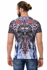 CT710 Camiseta para hombres  con impresión láser estampada