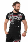 CT713  Camiseta Hombre con estampados brillantes