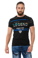 CT715 Camiseta para hombres con leyenda de estilo