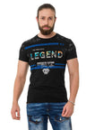 CT715 Camiseta para hombres con leyenda de estilo
