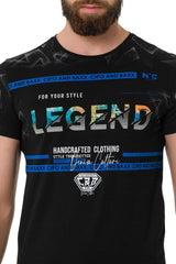 CT715 Camiseta para hombres con leyenda de estilo