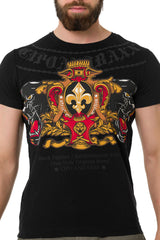 CT718  Camiseta Hombre con estampado de pantera