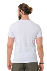 CT718  Camiseta Hombre con estampado de pantera