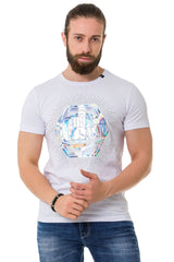 Camiseta CT720 Men con estampados de diseño de hologramas de moda