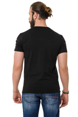 CT728 Camiseta para hombres  con estampado de marca genial