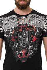 CT728 Camiseta para hombres  con estampado de marca genial