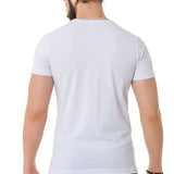 CT729 T-shirt avec pression graphique lion élégante