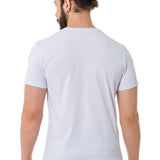 CT731 men's t-shirt with brand print on the front