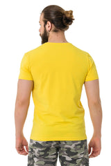 CT731  Camiseta para hombres con marcas en el frente