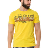 CT731 men's t-shirt with brand print on the front