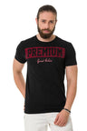 CT732 Camiseta  Men con elegante huella de mama