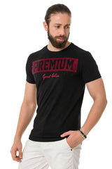 CT732 Camiseta  Men con elegante huella de mama