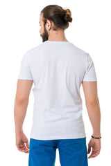 CT732 Camiseta  Men con elegante huella de mama