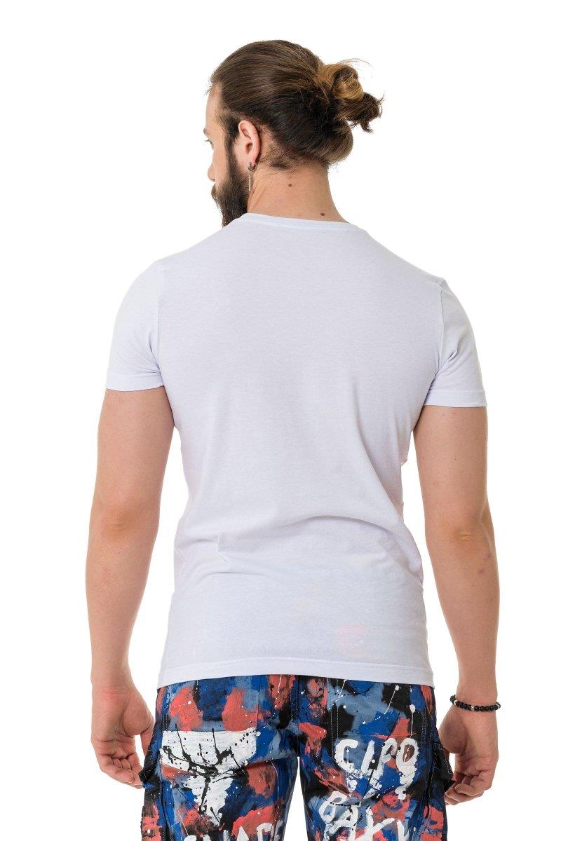 CT733 Camiseta para hombres  con motivo de Ciudad Cool