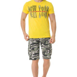 CT733 T-shirt avec motif de la ville cool