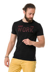 CT734 Camiseta para hombres  con relleno de piezas
